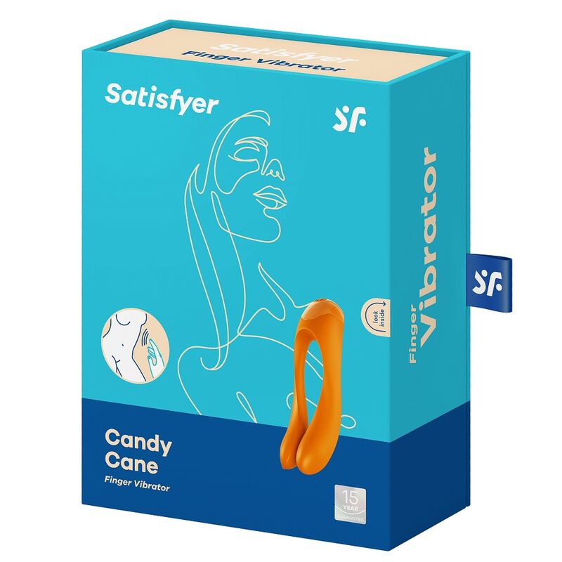 SATISFYER – CANDY CANE VIBRADOR DEDO NEGRO