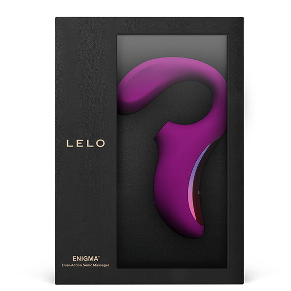 LELO – ENIGMA DOUBLE SUCTION STIMULATION PURPLE MASSAGER