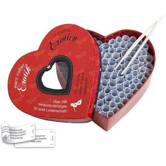 TEASE  PLEASE – HERZ VOLLER EROTIK  IL CUORE EROTIC RED