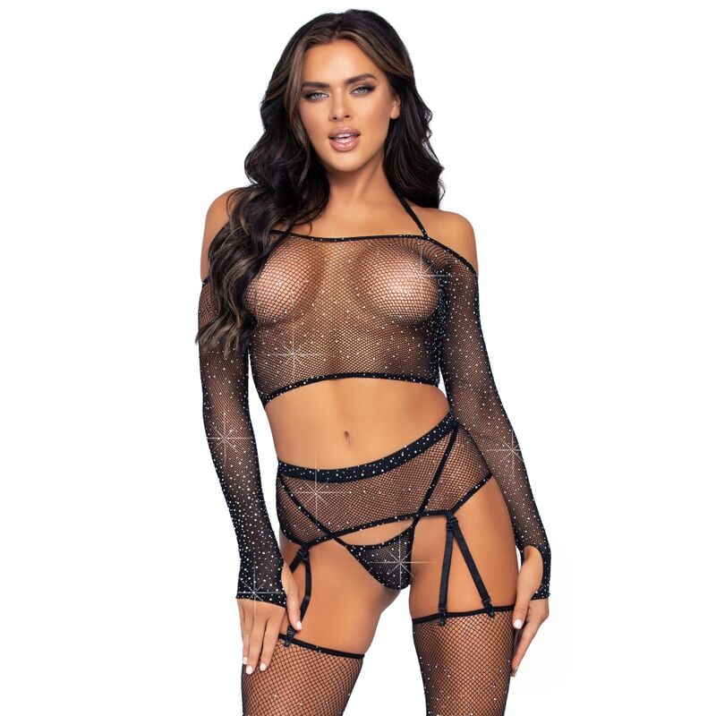 LEG AVENUE – FOUR PIECES SET ONE SIZE