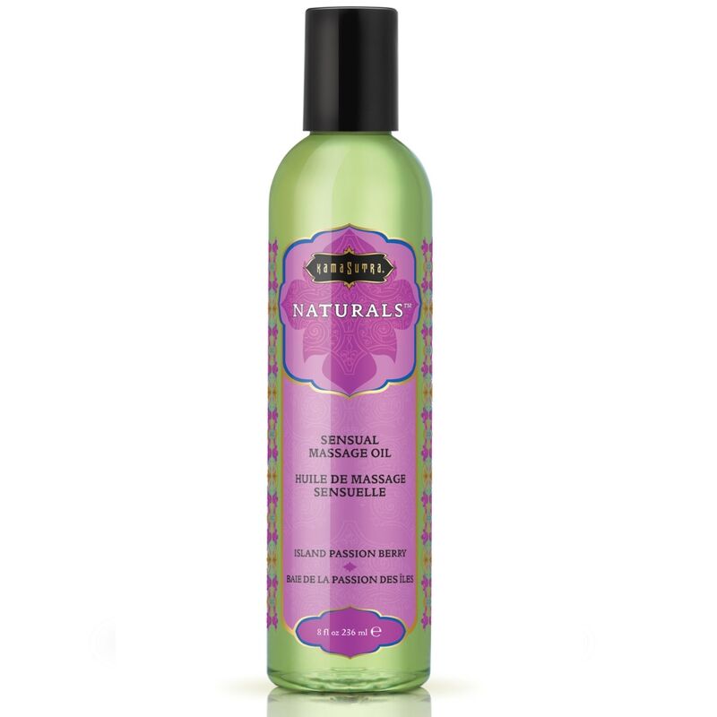 KAMASUTRA – NATURAL MASSAGE OIL PASSION BERRY 236 ML