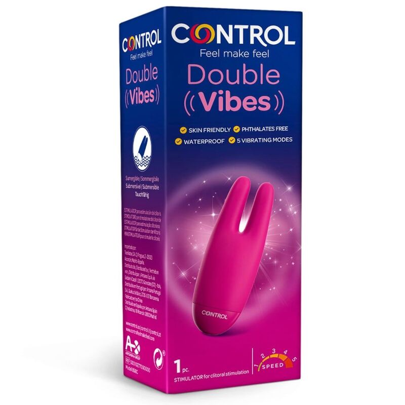 CONTROL – DOUBLE VIBES STIMULATOR