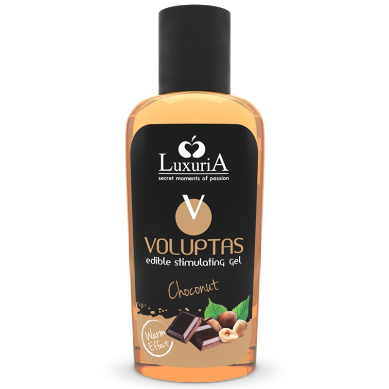 INTIMATELINE LUXURIA – VOLUPTAS EDIBLE MASSAGE GEL WARMING EFFECT – CHOCONUT 100 ML