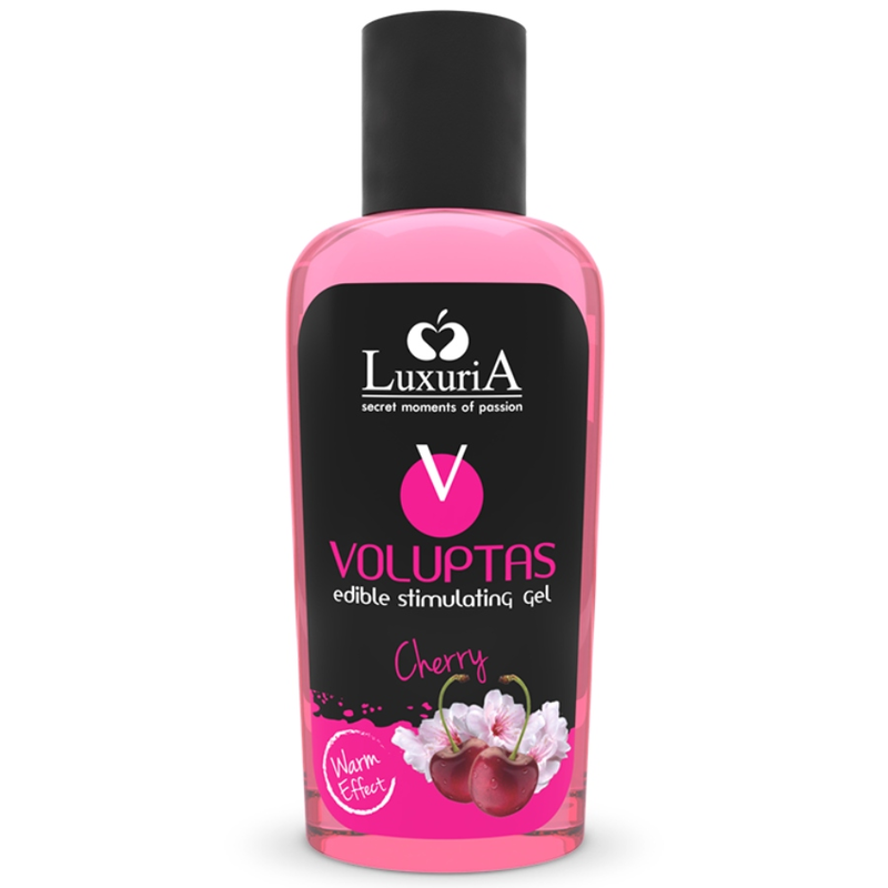 INTIMATELINE LUXURIA – VOLUPTAS EDIBLE MASSAGE GEL WARMING EFFECT – CHERRY 100 ML