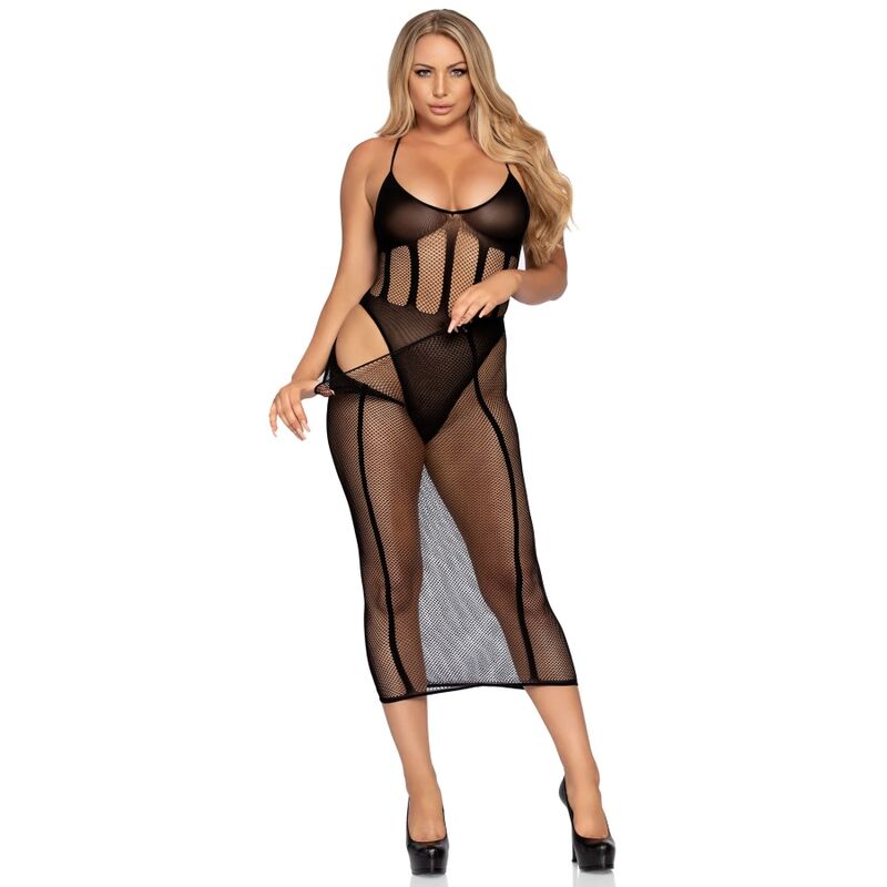 LEG AVENUE - BODYSUIT AND SKIRT SET ONE SIZE - Image 4