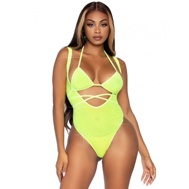 LEG AVENUE – BIKINI TOP AND BODYSUIT ONE SIZE