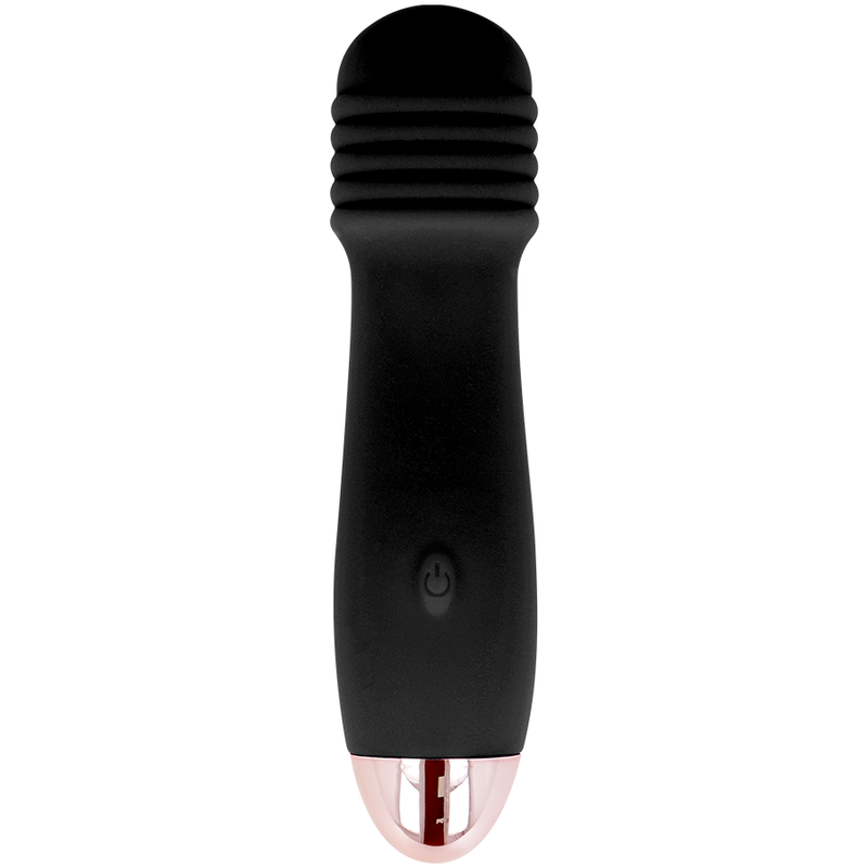 DOLCE VITA – RECHARGEABLE VIBRATOR THREE BLACK 7 SPEED
