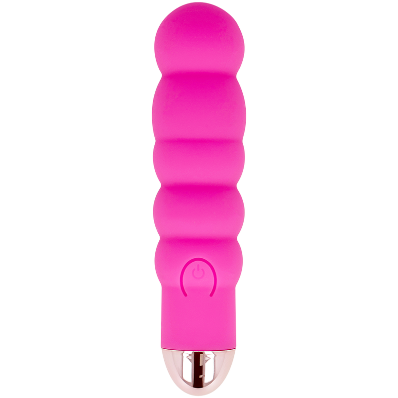 DOLCE VITA – RECHARGEABLE VIBRATOR SIX PINK 7 SPEEDS