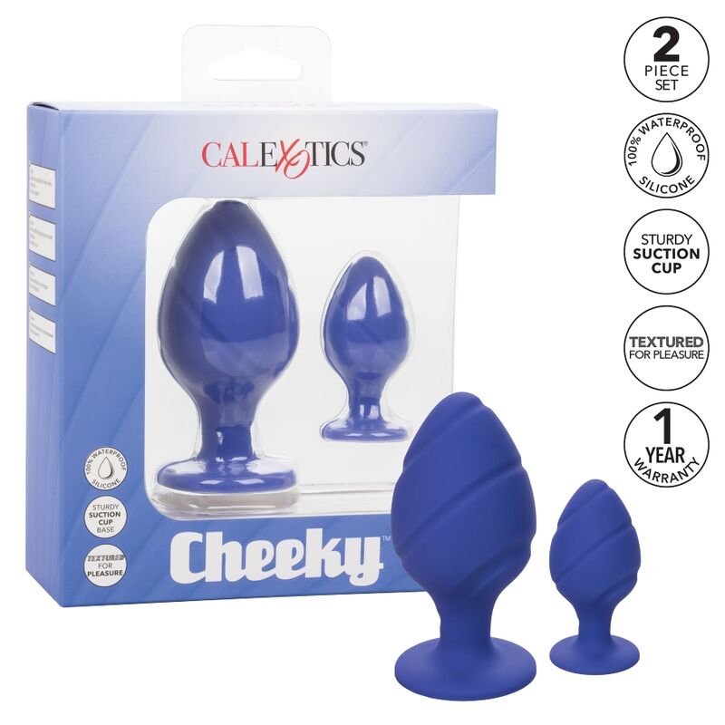 CALEXOTICS – CHEEKY BUTTPLUG PURPLE