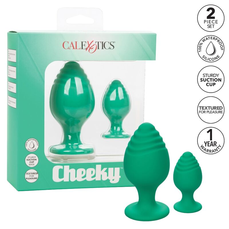 CALEXOTICS – CHEEKY BUTTPLUG GREEN