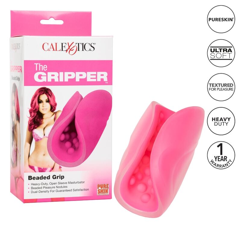 CALEXOTICS – BEADED GRIP MASTURBATOR