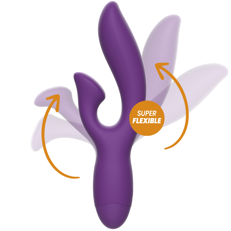 REWOLUTION – REWOFUN FLEXIBLE VIBRATOR WITH RABBIT