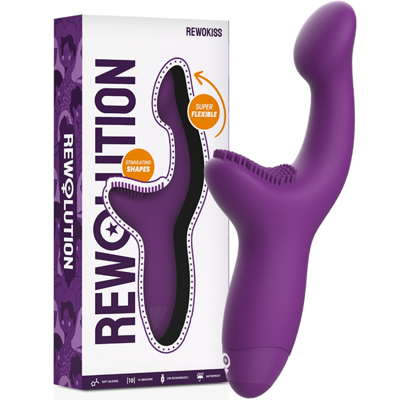 REWOLUTION – REWOKISS VIBRATOR POINT TO STIMULATOR