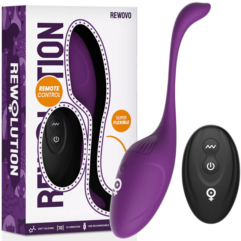 REWOLUTION – REWOVO EGG VIBRATOR REMOTE CONTROL