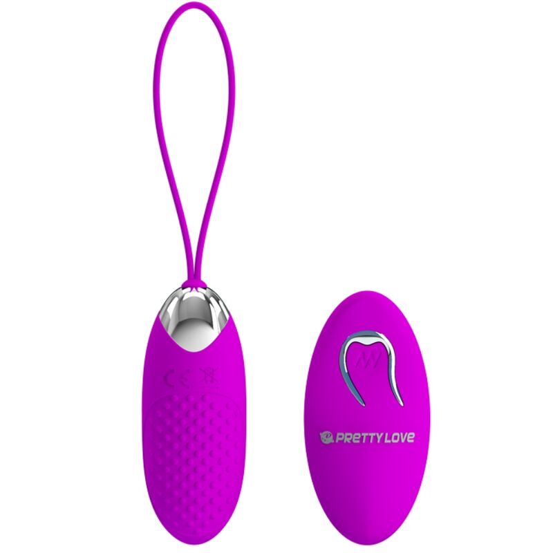 PRETTY LOVE – JOANNA VIBRATING EGG REMOTE CONTROL 12 MODES