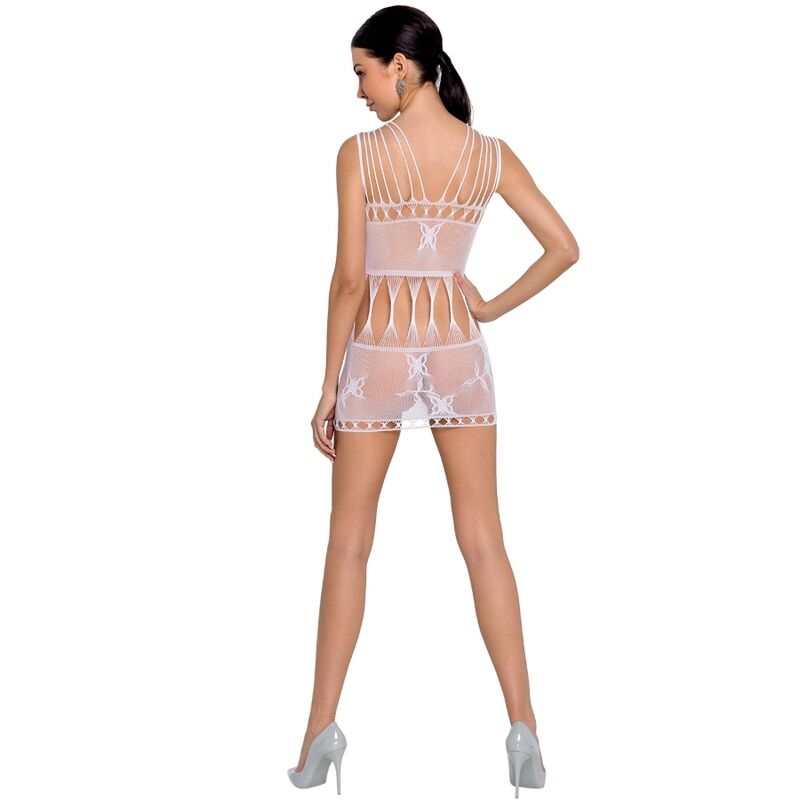 PASSION – WOMAN BS090 WHITE BODYSTOCKING ONE SIZE