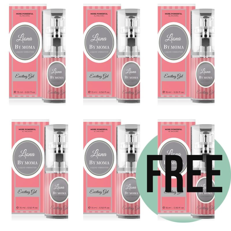 LIONA BY MOMA – LIQUID VIBRATOR EXCITING GEL15 ML 5+1 FREE