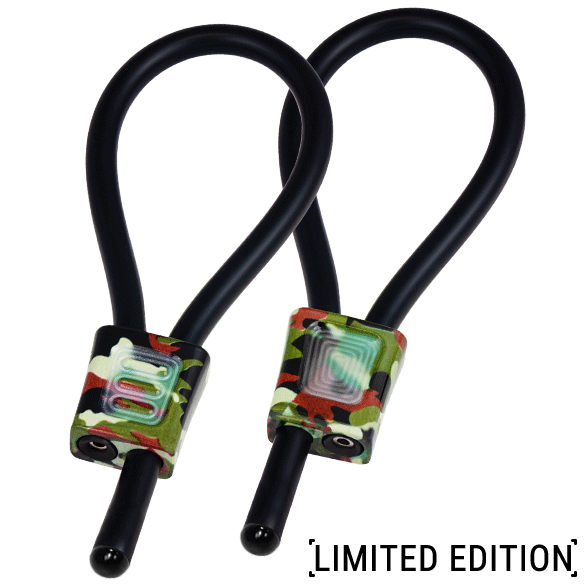 ELECTRASTIM – PRESTIGE ELECTRALOOPS ADJUSTABLE COCK RINGS CAMOUFLAGE