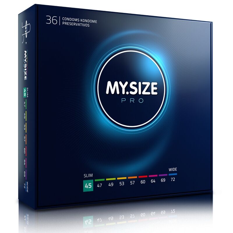 MY SIZE – PRO CONDOMS 45 MM 36 UNITS