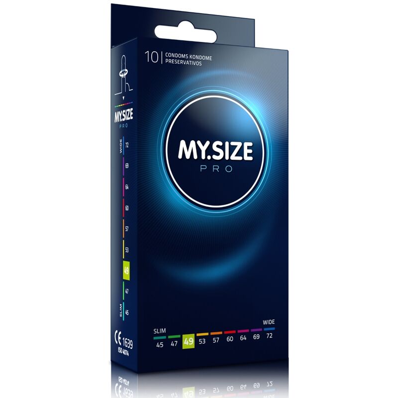 MY SIZE – PRO CONDOMS 49 MM 10 UNITS
