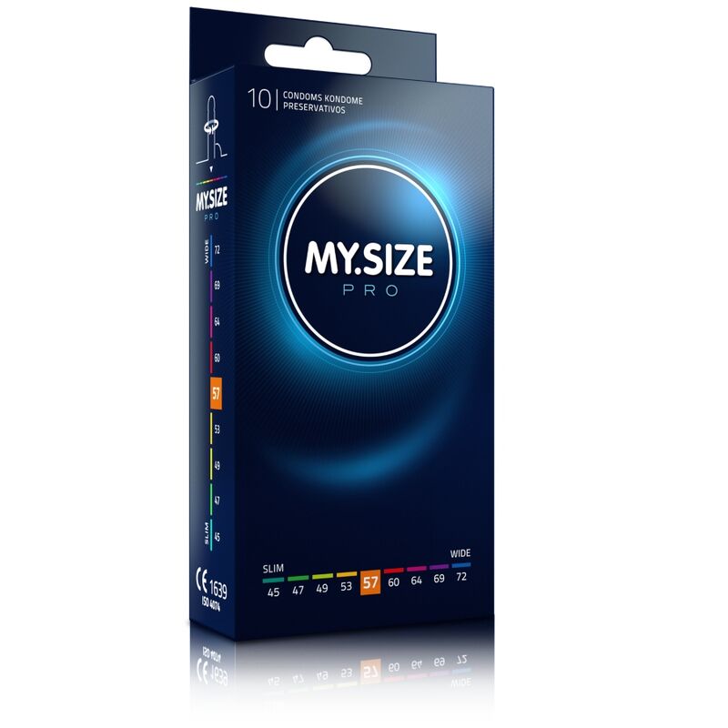 MY SIZE – PRO CONDOMS 57 MM 10 UNITS
