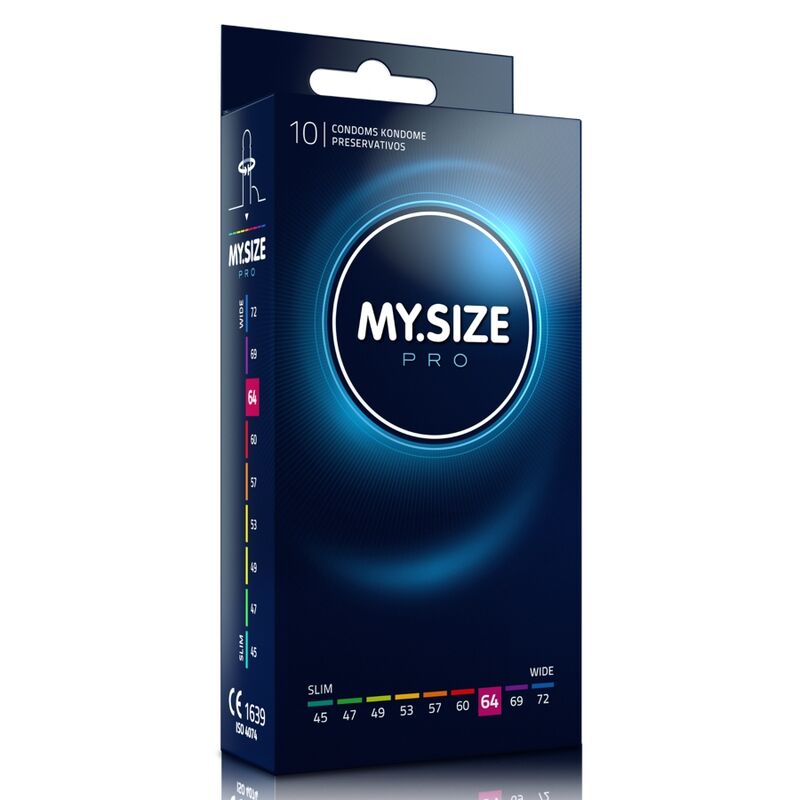 MY SIZE – PRO CONDOMS 64 MM 10 UNITS
