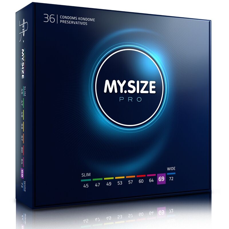 MY SIZE – PRO CONDOMS 69 MM 36 UNITS