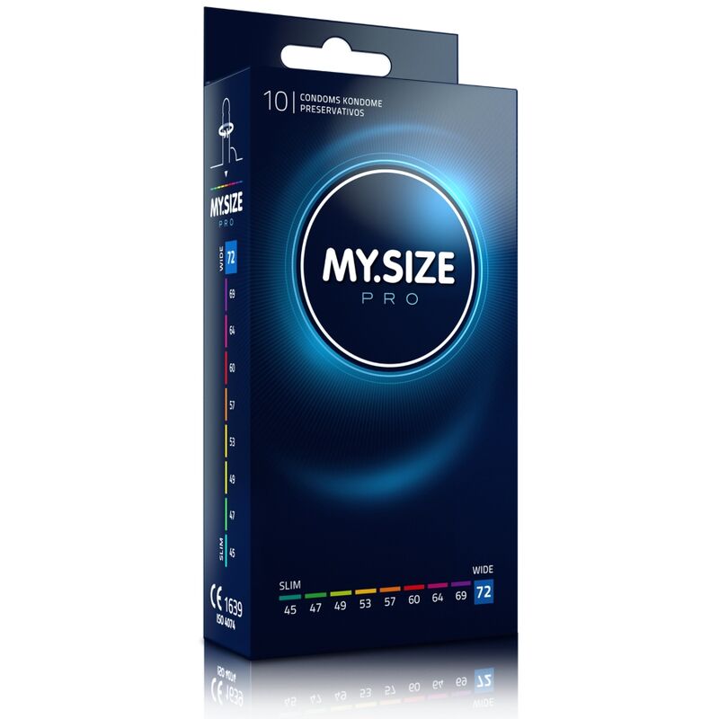 MY SIZE – PRO CONDOMS 72 MM 10 UNITS