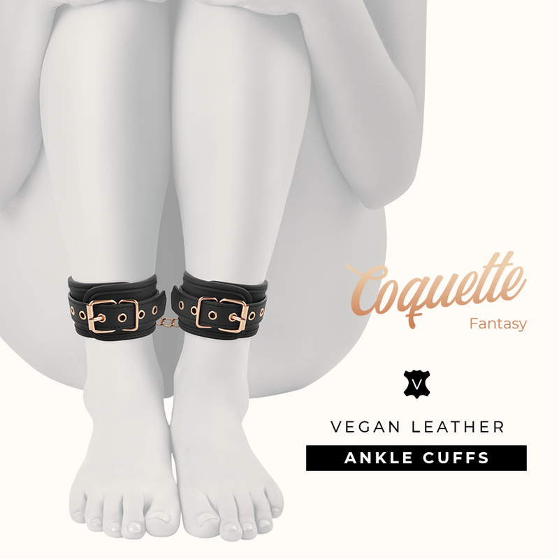 COQUETTE CHIC DESIRE – FANTASY ANKLE CUFFS WITH NEOPRENE LINING