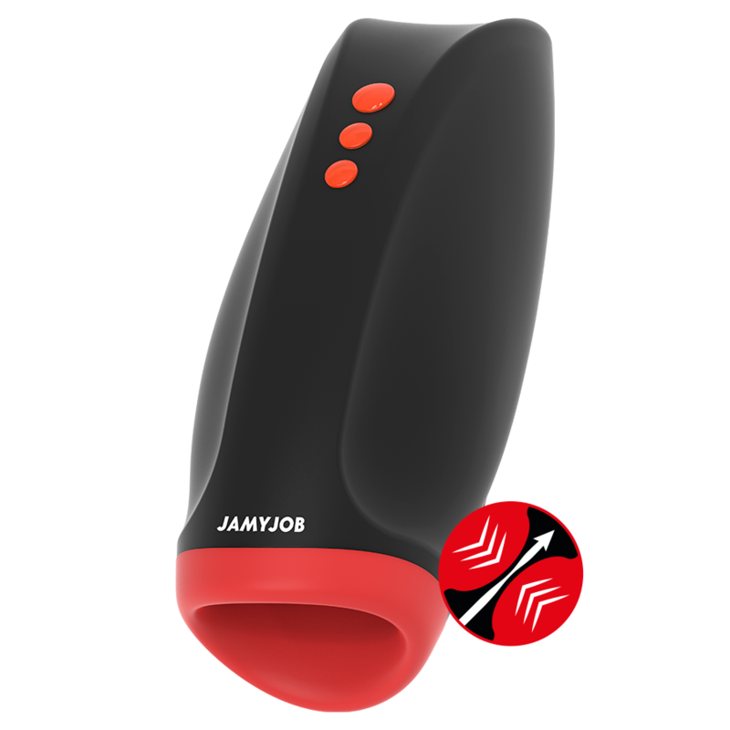 JAMYJOB - NOVAX MASTURBATOR WITH VIBRATION AND COMPRESSION - Image 4