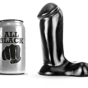 ALL BLACK – DILDO REALISTIC 14 CM