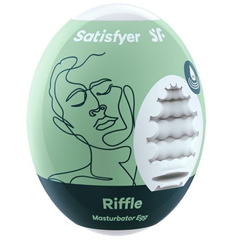 SATISFYER – RIFFLE MASTURBATOR EGG