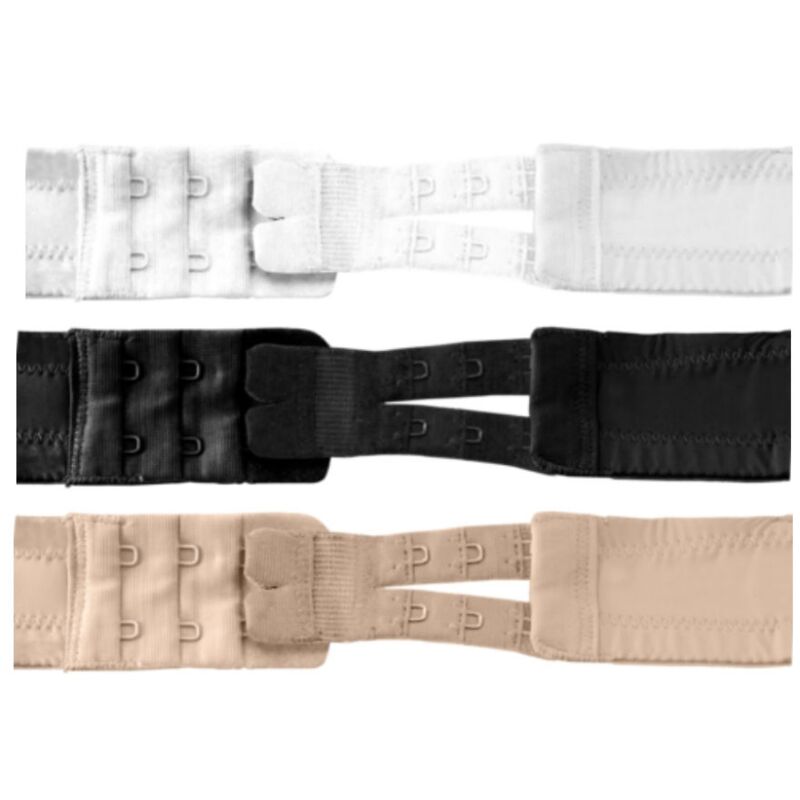 BYE-BRA – FLEXIBLE CONTOUR EXTENDERS 2 HOOKS 3 UNITS