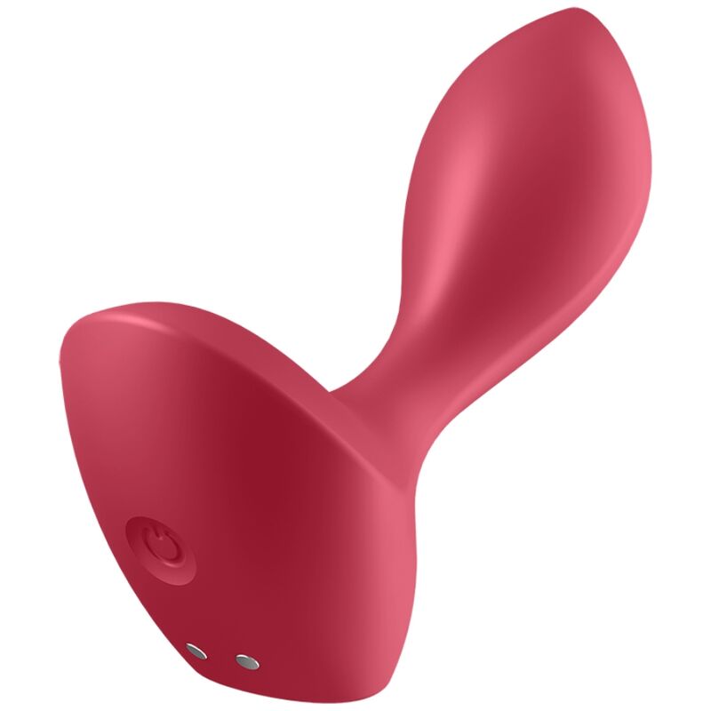 SATISFYER – BACKDOOR LOVER VIBRATING PLUG RED