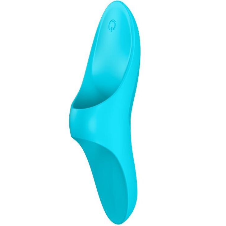 SATISFYER – TEASER FINGER VIBRATOR BLUE LIGHT