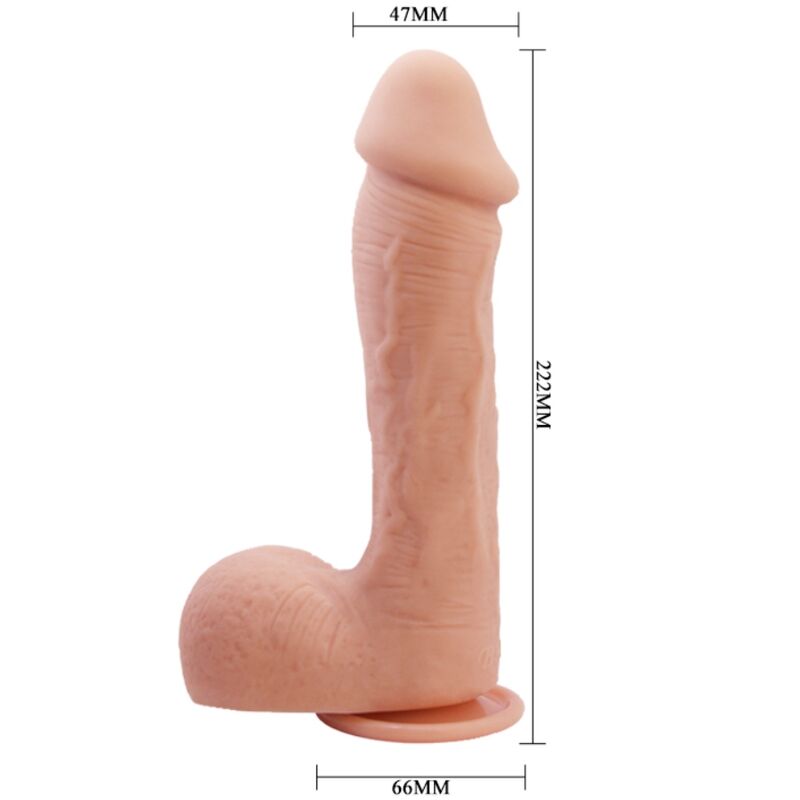 BAILE – JOHNSON REALISTIC SKIN DILDO 22 CM