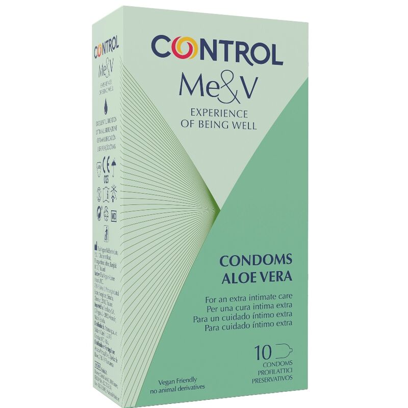 CONTROL – CONDOMS WITH ALOE VERA 10 UNITS