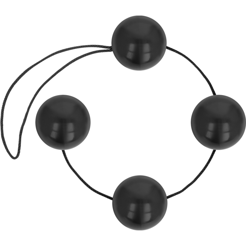 OHMAMA – BLACK CHINESE ANAL BALLS 170 GR