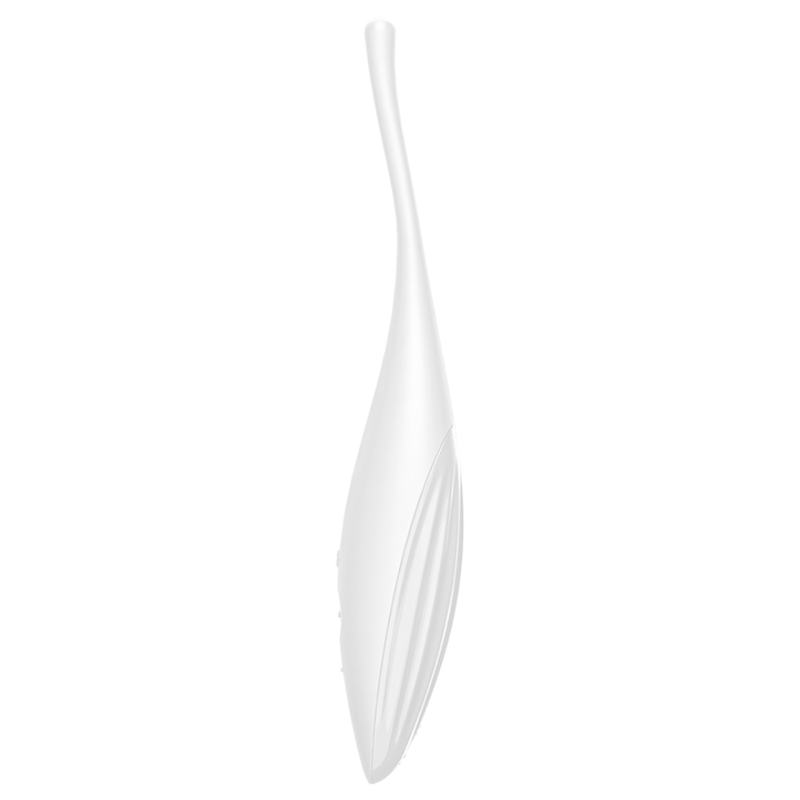 SATISFYER – TWIRLING JOY CLIT TIP VIBRATOR WHITE