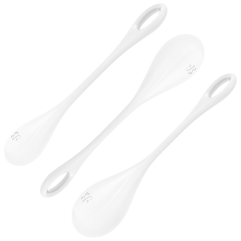 SATISFYER – YONI POWER 1 TRAINING SET WHITE