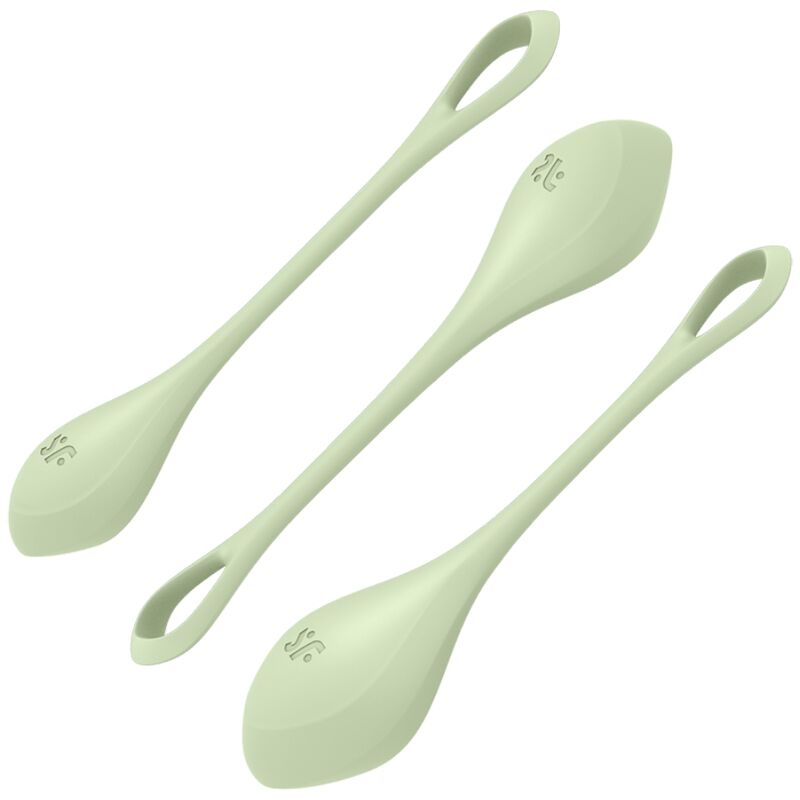 SATISFYER – YONI POWER 2 TRAINING SET GREEN