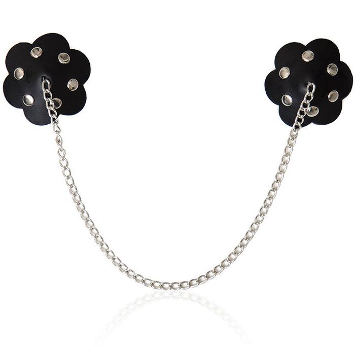 OHMAMA FETISH – PETAL NIPPLE SHIELD WITH CHAIN