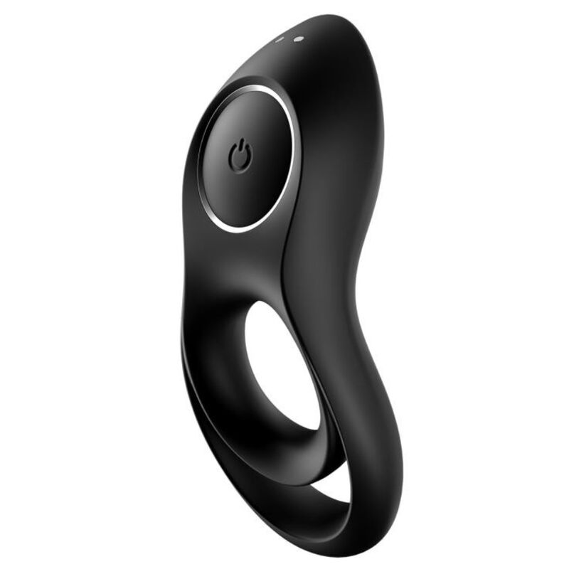 SATISFYER – LEGENDARY DUO RING VIBRATOR BLACK