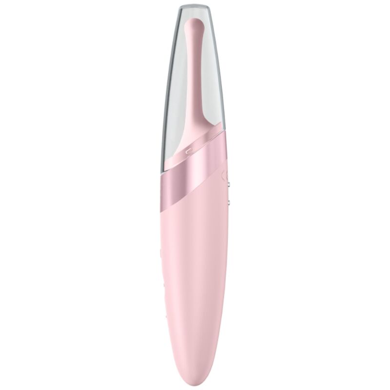 SATISFYER – TWIRLING DELIGHT CLIT TIP VIBRATOR PINK