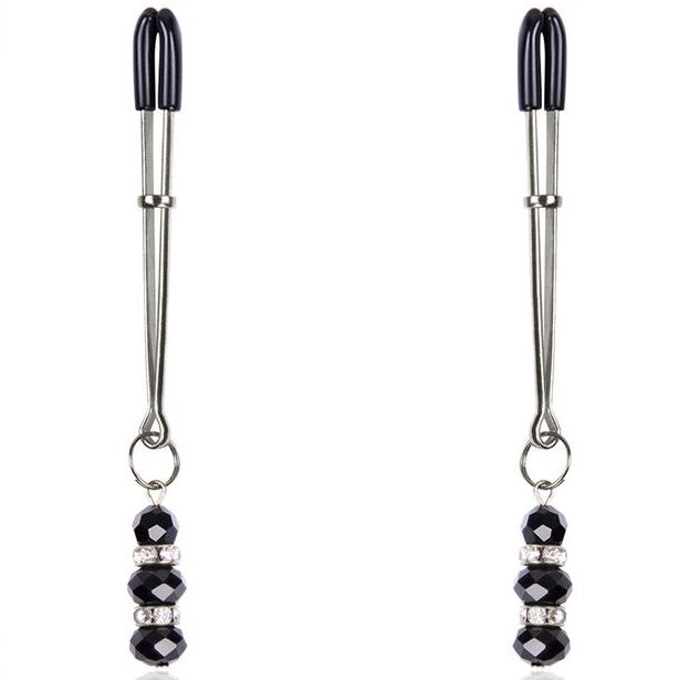 OHMAMA FETISH – NIPPLE Clamps WITH CRYSTAL STONES