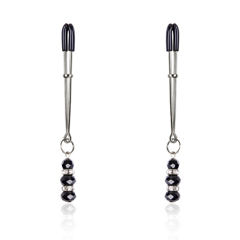 OHMAMA FETISH – NIPPLE Clamps WITH CRYSTAL STONES