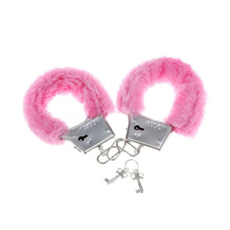 DIABLO PICANTE – PLEASURE FURRY HANDCUFFS PINK
