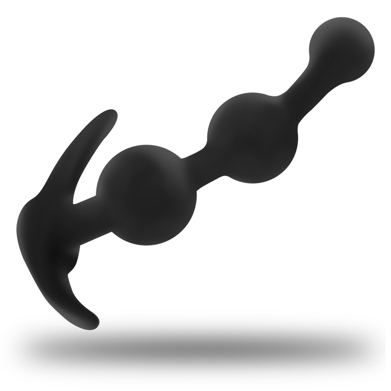 OHMAMA – CURVED SILICONE ANAL PLUG 13 CM