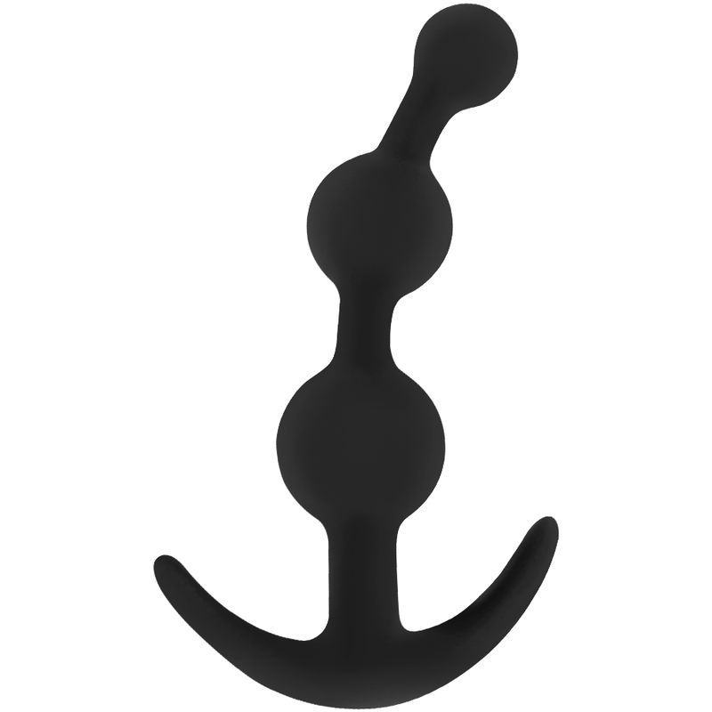 OHMAMA – CURVED SILICONE ANAL PLUG 13 CM