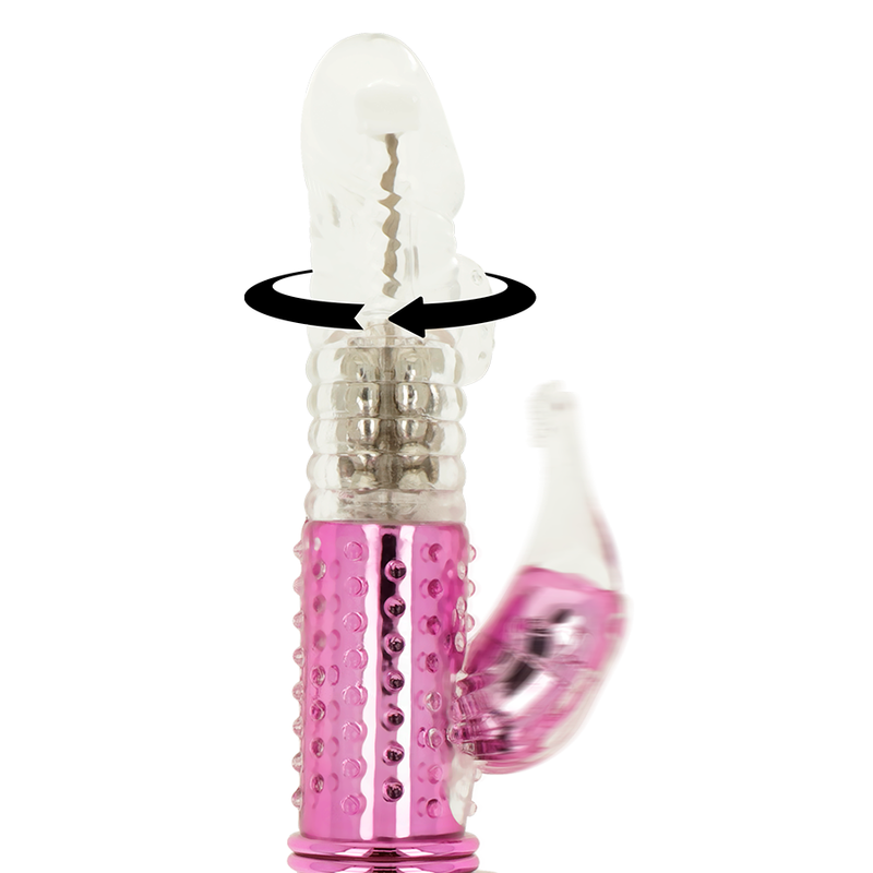OHMAMA – VIBRATOR WITH ROTATION FUNCTION AND CLITORIS STIMULATOR